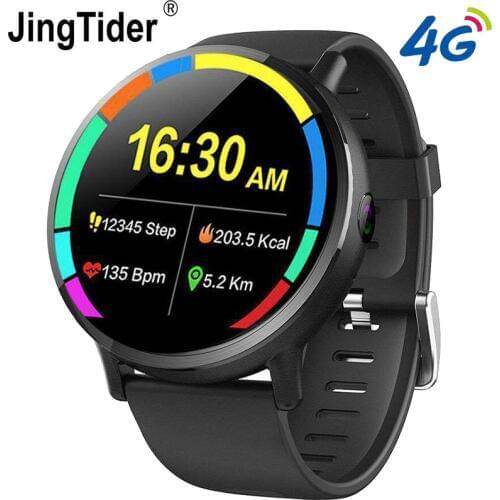 DM19 4G Smart Watch 2.03 inch Big Screen MTK6739 Quad Core Android 7.1 OS 16GB Rom 8.0MP Camera GPS WIFI Bluetooth Smartwatch