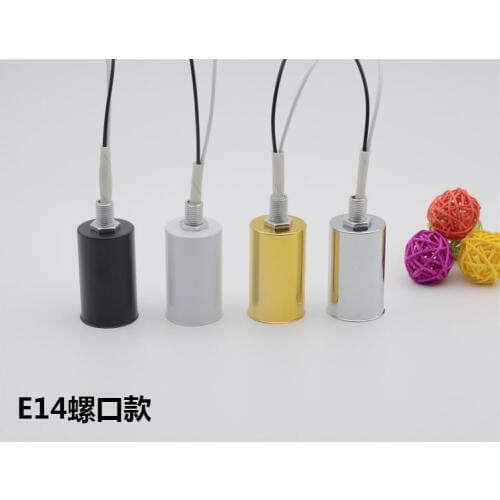 E14 E27 socket high temperature ceramic small screw lamp holder for Ceiling lamp wall lamp chandeliers DIY lighting accessories