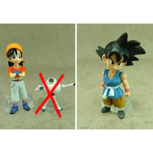 BANDAI Dragon Ball Action Figure HG Gacha GT1 Pan Son Goku Two Rare Out-of-print Ornament Model Toys