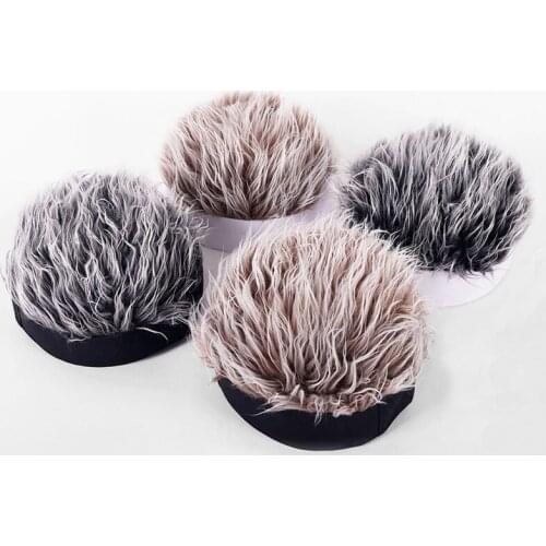 European American Retro Borderless Hip-hop Street Hooded Cap Men Women Sailor Melon Leather Cap Wig Cap