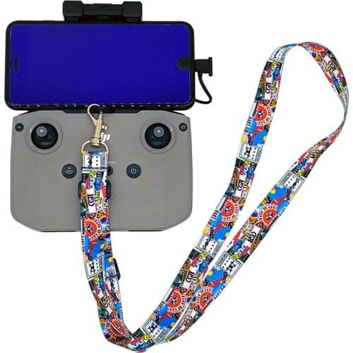 Used for DJI MAVIC AIR 2S/2 MINI 2 remote control graffiti lanyard neck sling hanging buckle