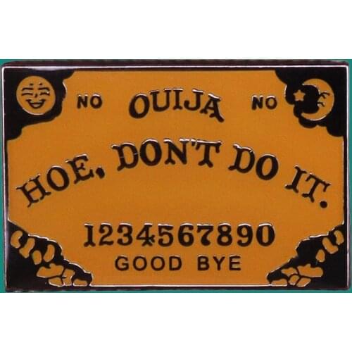 Fun Ouija Enamel Pins Brooch Collecting Magic Alloy Lapel Badges Men Women Fashion Jewelry Gifts Adorn Backpack Collar Hat