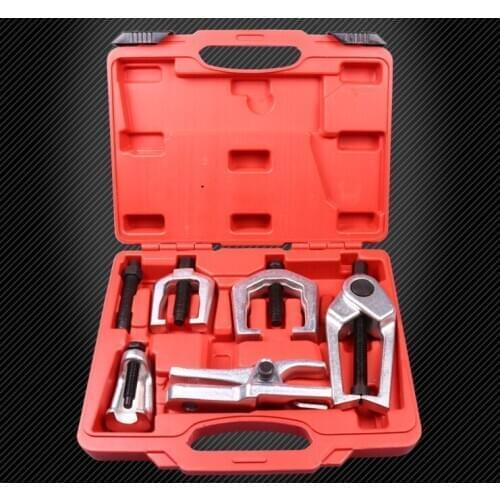 New!6PCS Professional Front End Service Tool Kit, Pitman Arm Puller, Ball Joint Separator Tie Rod Remover Tool