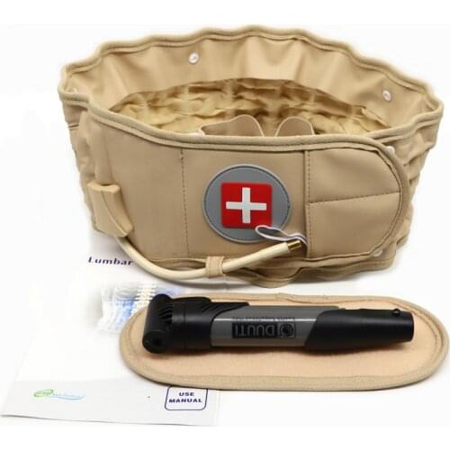 Lumbar Spinal-Air Decompression Back Belt Lumbar Waist Air Traction Massager Lumbar Support Pain Release Massager Dropshipping