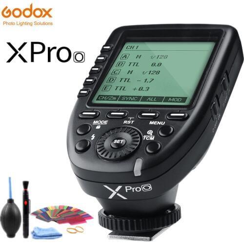 In stock Godox XPro-O Flash Trigger With Professional Functions Support TTL Autoflash For Olympus Panasonic Cameras