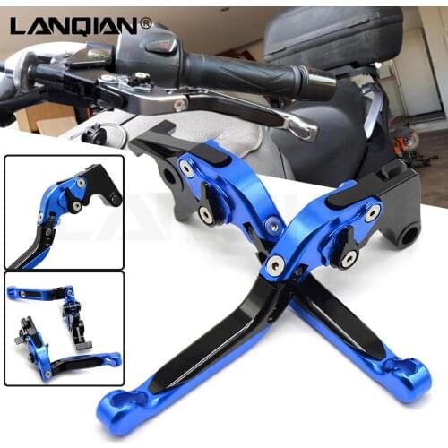 High Quality CNC Motorcycle Adjustable Folding Extendable Brake Clutch Lever For suzuki GSXR600 GSXR750 2006-2010 gsxr 750