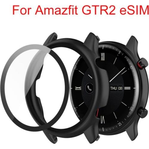 Screen Protector Case Cover for Xiaomi Huami Amazfit GTR 2 2e gtr2 Smart Watch Accessories Shell Full Cover Plating Protection