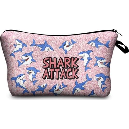 Woman Cosmetic Bag Print Women Brand makeup bags Cute bag headset candy Cosmetic printing Collection Casual men zipper letter