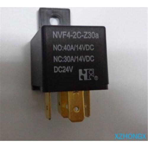 12V relay NVF4-2C-Z30a-DC12V NVF4-2C-Z30a-12VDC NVF4-2C-Z30a NVF42CZ30a DC12V 12VDC 12VDC 40A 30A 4PIN
