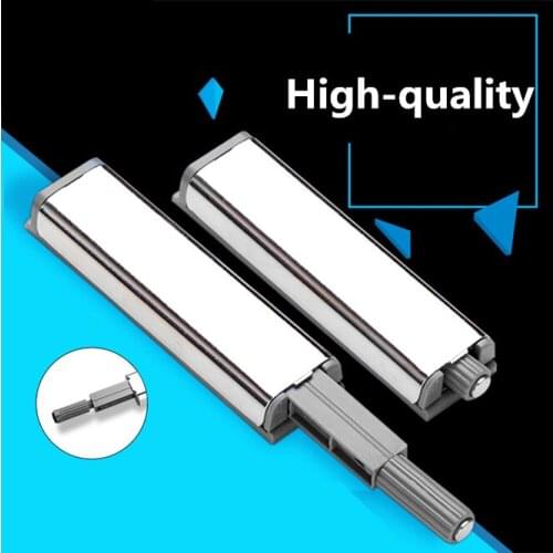 3pcs Rebounding Quiet Close Door Rebound Damper Furniture Hardware Cabinet Catches Door Stopper Wardrobe/Kitchen Cupboard