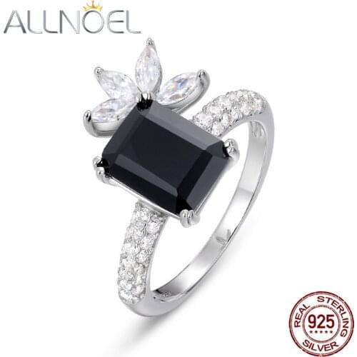 ALLNOEL Women's Silver Rings
