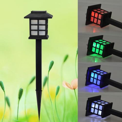 Palace Solar Lawn Lamp Solar Small Lantern LED Garden Decorative Lights Small Room Type Plug Lights Use Garden Outdoor Lawn
