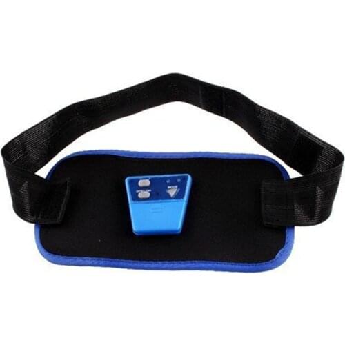 AB Gymnic Slimming Waist Abdomen Support Electric Abdominal Muscle Trainer Belt Massage EMS Pulse Therpy Electro Stimulator