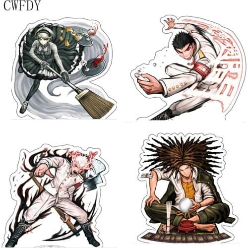 Anime Figure Danganronpa V3 Figurine Trigger Happy Havoc Acrylic Stand Model Plate Desk Decor Keychain Dangan Ronpa Accessories