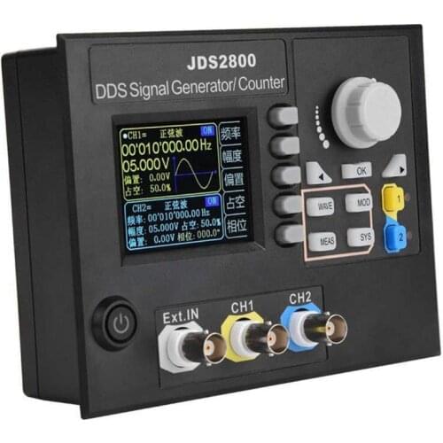 JDS2800 60MHz DDS Generator Function Arbitrary Waveform Signal Frequency Meter
