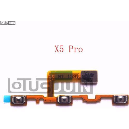 1PCS Power Button On Off Volume Up Down Button Key Flex Cable Replacement for VIVO X5 Pro