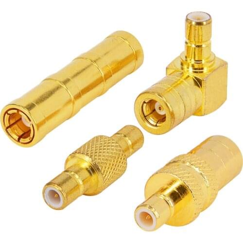 SMB to SMB Antenna Adapter Kit 4 Type SMB Male Female Coax Adapter for Car Truck Satellite Radio DAB Radio Antenna