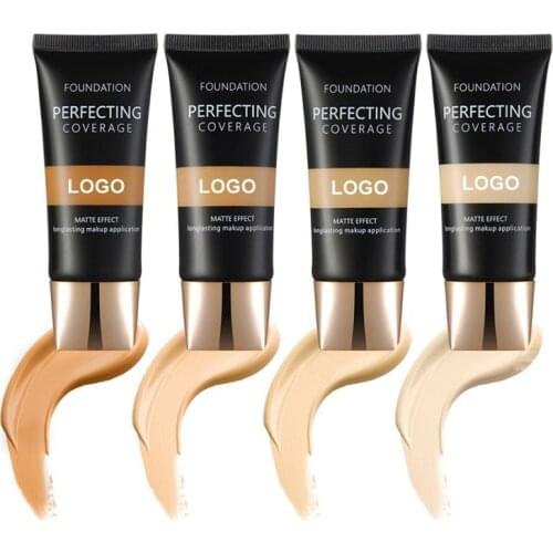 10 Piece Matte Full Coverage Liquid Foundation Private Label Waterproof Concealer Face Primer for Dark Skin Wholesale Makeup