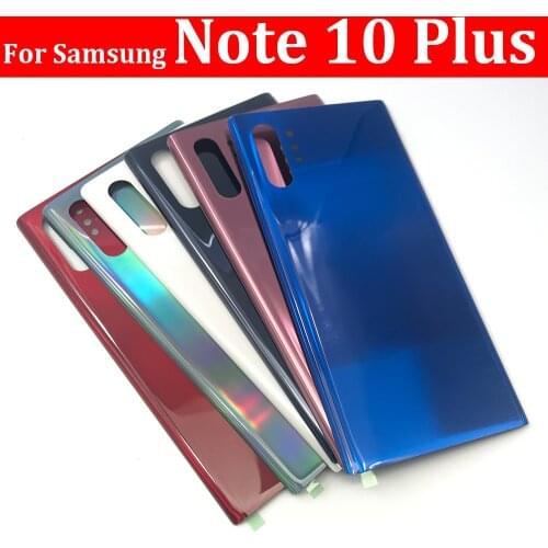 20Pcs/Lot, New For Samsung Galaxy Note 10 Plus Back Battery Door Rear Housing Cover Case With Logo
