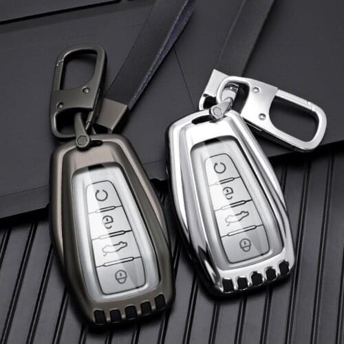 NEW Car Key Fob Cover Case Shell Holder Set for Geely Coolray X6 Emgrand Global Hawk GX7 Key Holder Remote Car Accessories