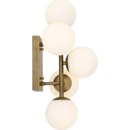 New Modern Metal Fuselage Tumbled Finish 5'li G9 Cap Düvar Wall sconce