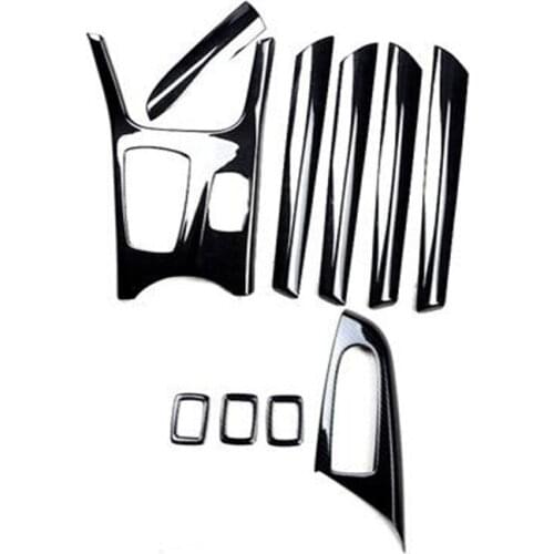 Lsrtw2017 ABS Car Center Control Gear Panel Dashboard Decorations door trim Window lift panel for Bmw X3 X4 2011-2017