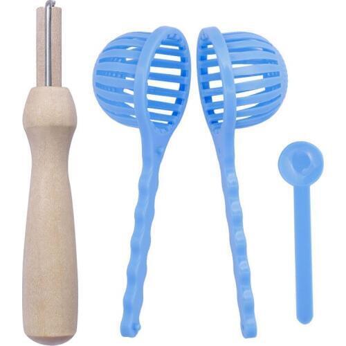 Plastic Needle Felting Tools Bead Shaker Felt Ball Maker for Wet Felting Hand Spinning Tools Wool for Felting Ball Making Tool