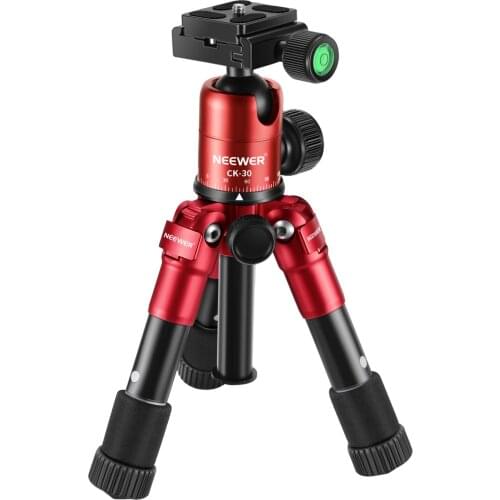 Neewer 20 inches Portable Compact Desktop Macro Mini Tripod 360 Degree Ball Head 1/4 inches Quick Release Plate for Canon Camera