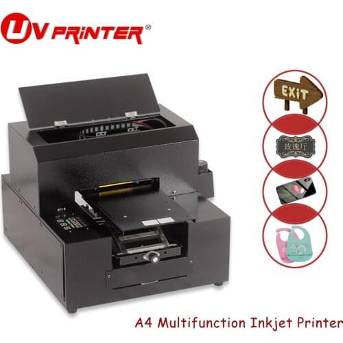 Glass cup colorful inkjet printer for silicone/leather/acrylic printing infrared self-induction adjustment printing platform