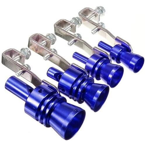 Universal Car Turbo Sound Muffler Exhaust Pipe Blow-off Vale Simulator Whistle