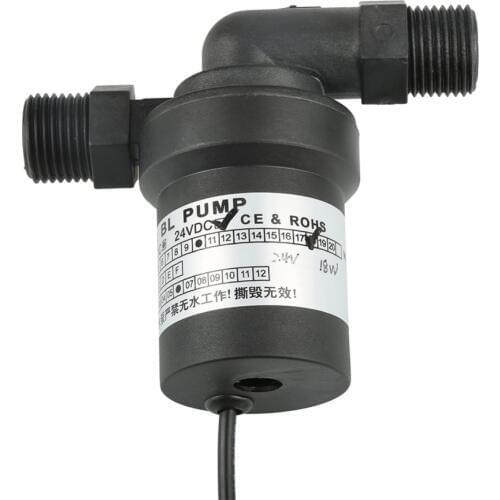 1 PC 11L/Min pump DC 24V Solar Brushless Motor Water Circulation 18W Hot Water Pump Submersibles Water Pumps bomba de agua