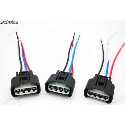 High-voltage ignition coil plug and socket 4 wire for special car 5 pieces CD50 Q04