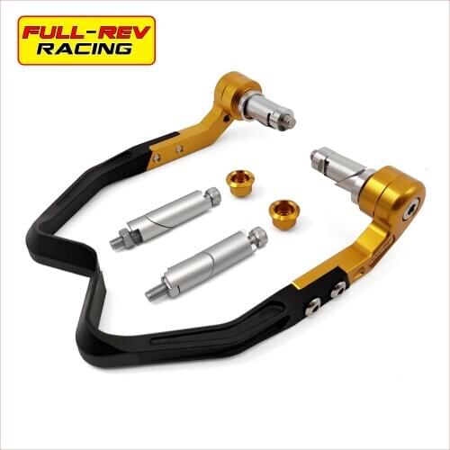 Motorcycle Brake Clutch Lever Protector Guard Handguard 22MM 7/8" GOLD For Aprilia RSV4 2009-2015
