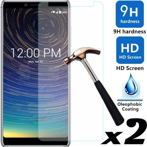 For CoolPad Legacy 2pcs/lot Tempered Glass Screen Protector Explosion-proof Anti Scratch Front Films