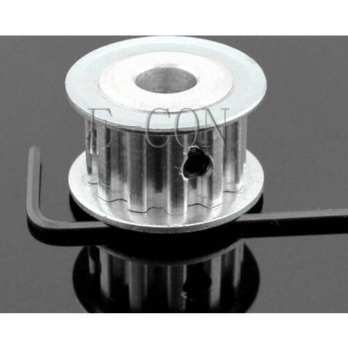1pcs XL Type XL12T Aluminum Timing Belt Pulley AF12 Tooth 7mm Bore 11mm Width for Stepper Motor