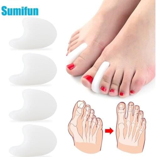 2Pcs Hallux valgus Silicone Gel Toe Bunion Corns Blisters Foot Care Pain Relief Toes Thumb Protect Orthotics Foot Massage Z28901