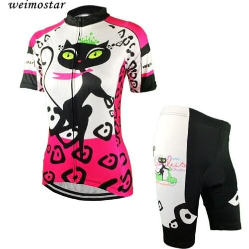 2019 Summer Women Cycling Jersey Sets Bicycle Clothing Ropa Ciclsimo Breathable Short Sleeve Quick Dry Bike Jersey Clothes Wear