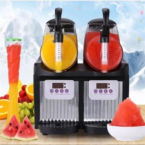 2020 Home type 2 Tanks 5L fruit small ice Slush Machine cool baverage WT/13824555378