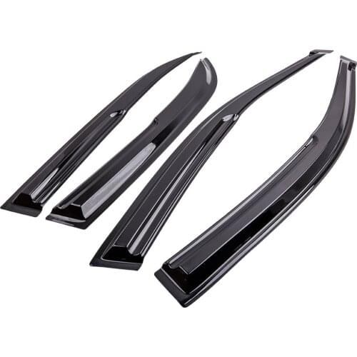 4x Acrylic Window Visor Sun Rain Guard Vent Shade for Toyota Corolla 2009-2013