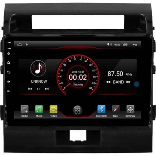 10.2" 2 din android 10 Car Radio Car DVD Player for Toyota LANDCRUISER 200 2008-12 head unit Car Audio Stereo BT USB 3G camera