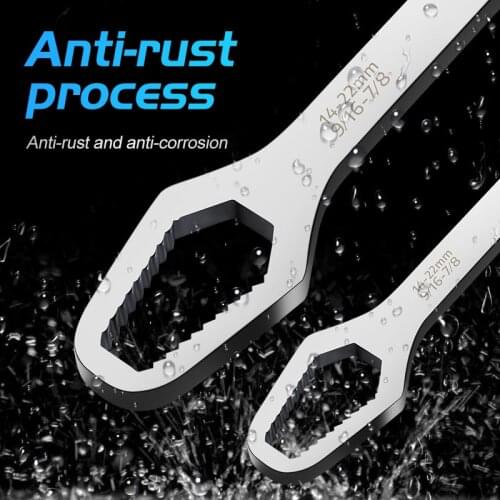 Automatically fit the screw size 9MM-22MM Wrench Wrench Set Multi-function Wrench Magic Wrench