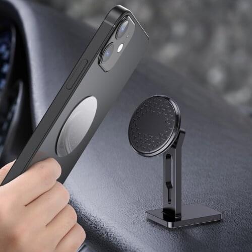 Car Phone Holder Magnetic Universal Magnet Phone Mount for iPhone 12 Pro Max Samsung in Car Mobile Cell Phone Holder Stand