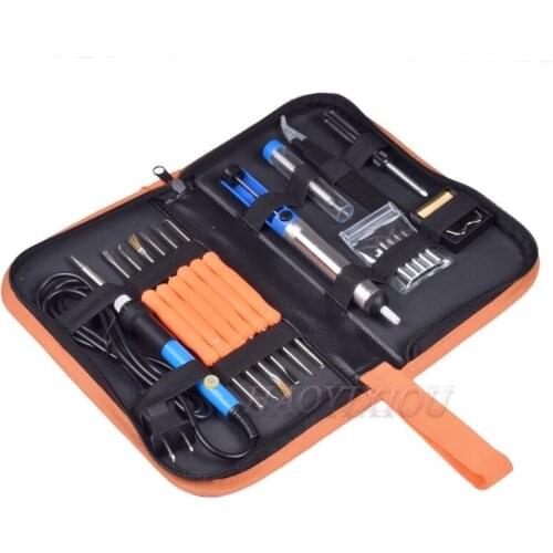 Adjustable Temperature Electric Soldering Iron kit 220V 110V 60W Welding Solder Rework Station Heat Pencil Repair Tools