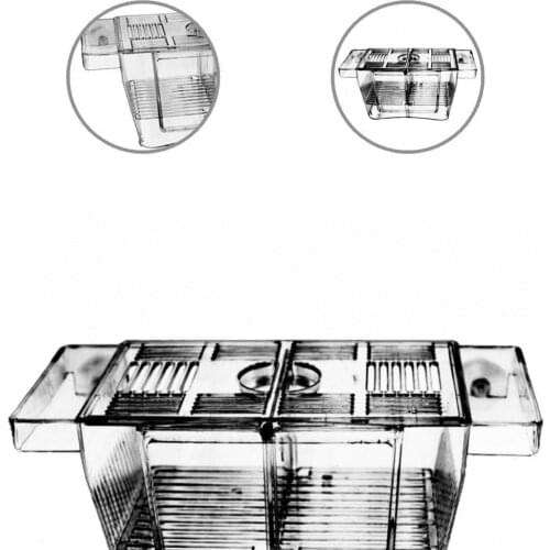Compact Durable Baby Fishes Shrimp Clownfish Breeding Box Self-floating Fish Isolation Box Large-sized for Fish
