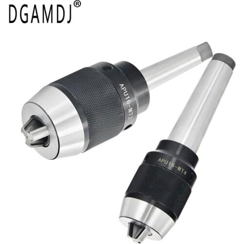 1pcs 100% new MT2 MT3 MT4 C20 C25 C32 R8 APU13 APU16 tool holder mt apu series CNC integrated self-tightening lathe tools holder