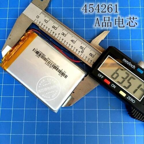 C430+ 430H 430T 430P 430VE polymer lithium battery 454261 1500mAh Rechargeable Li-ion Cell