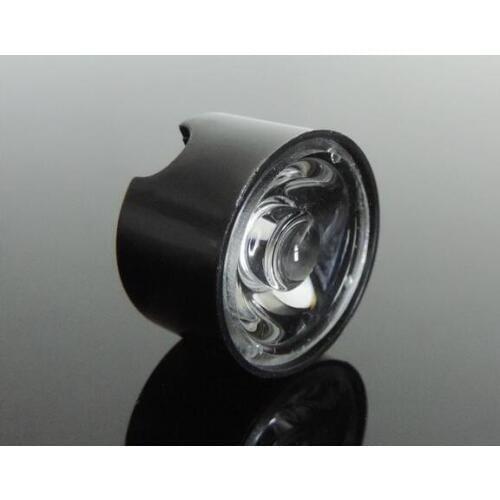 #LMIU-16.8 High quality LED Lens, Lens Size: 16.8X8.4mm, With Holder Diameter: 18mm, 22 degree, Clean surface, PMMA
