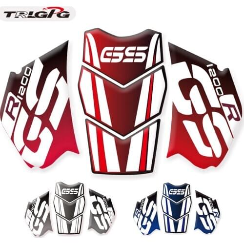 Motorcycle Accessories Antiskid Tank Buffer Sticker Protection Pads For BMW R1200GS Adventure R 1200 GS 2008 2009 2010 2011 2012