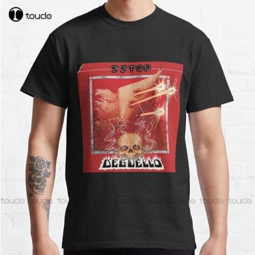 New Zz Top Degello Classic T-Shirt Cotton Tee Shirt S-5Xl