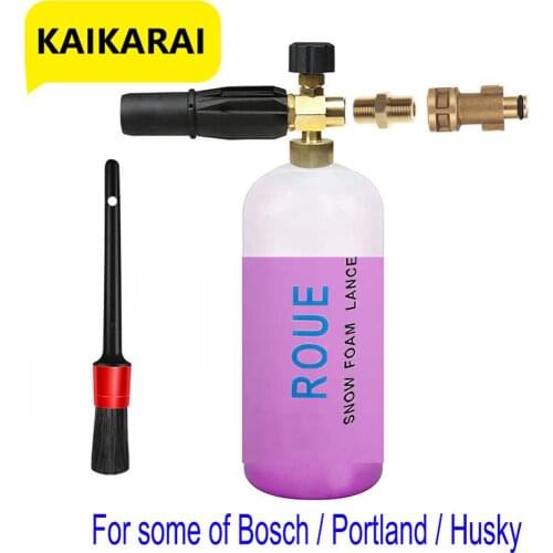 Snow foam lance foam Generator High Pressure Soap Foamer Car Foam Wash Foam Gun Foam Maker for BOSCH Pressure Washer Car Washer